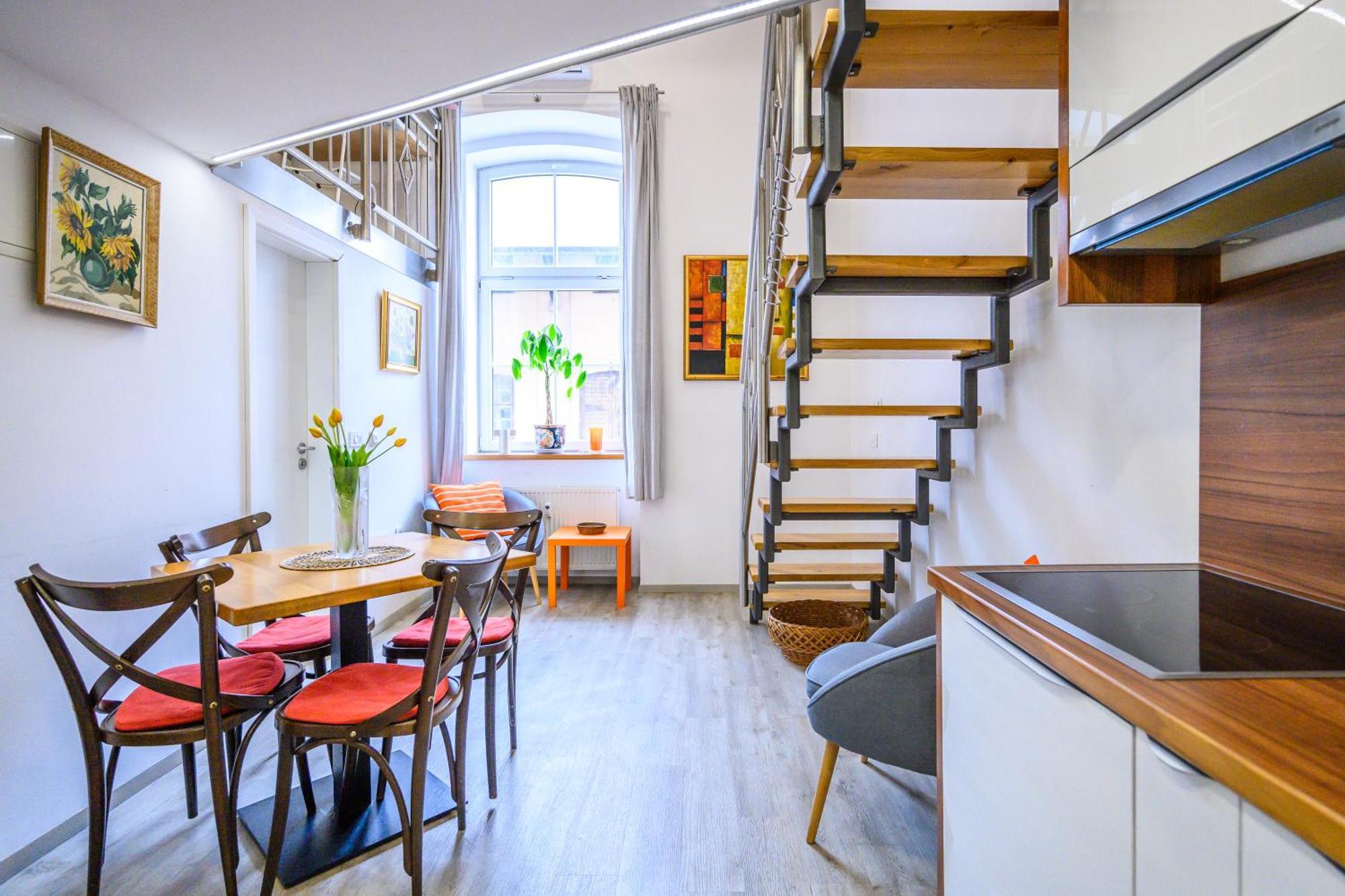 Apartmán The Happy Loft Lublaň Exteriér fotografie