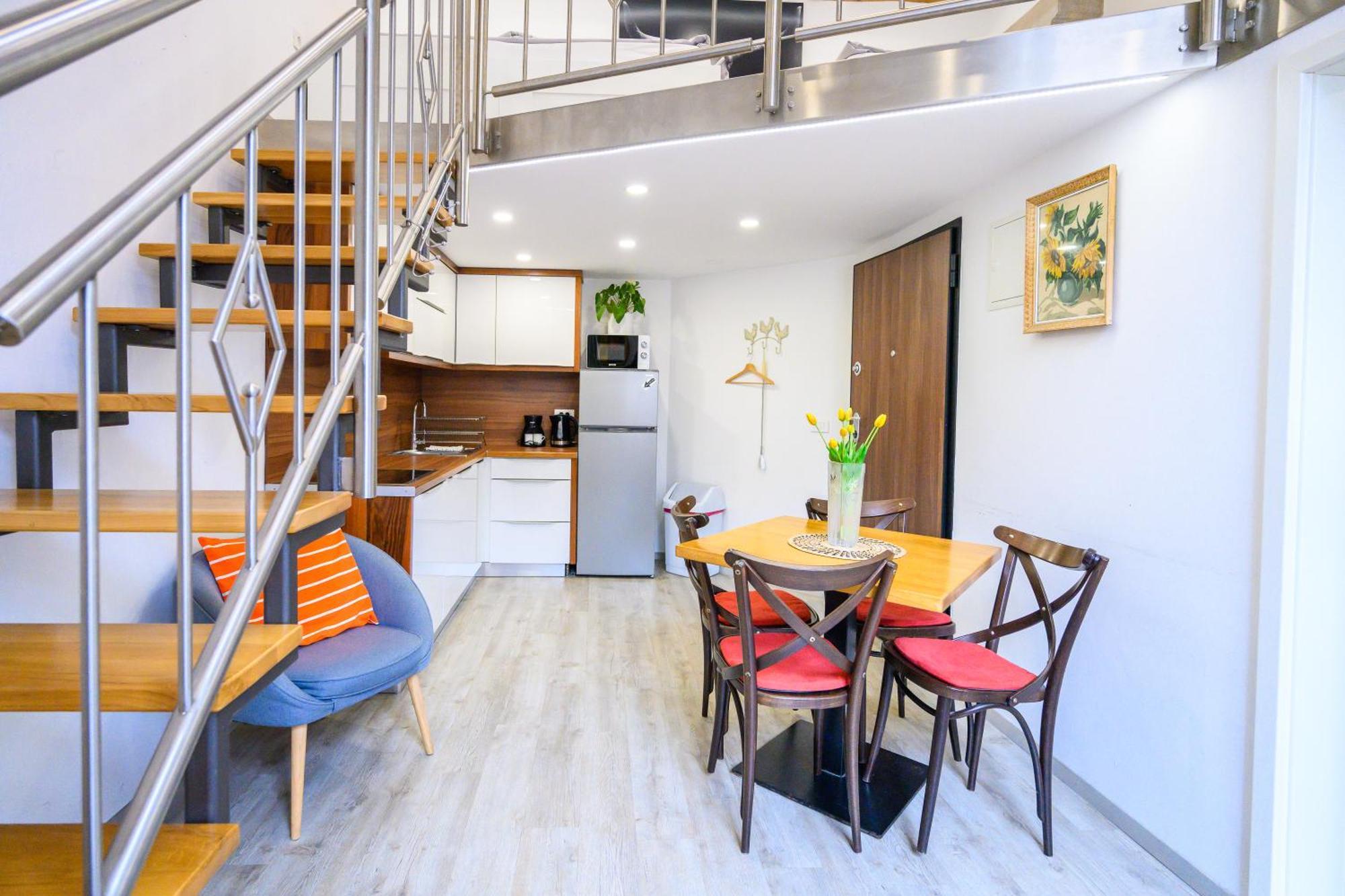 Apartmán The Happy Loft Lublaň Exteriér fotografie